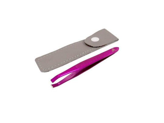 Or Bleu Electroplated Square Tip Tweezers
(Non-Slip Grip)