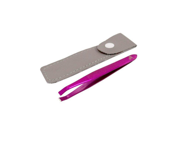 Or Bleu Electroplated Square Tip Tweezers
(Non-Slip Grip)