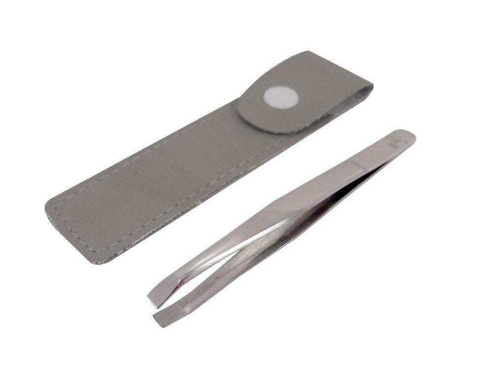 Or Bleu Expert Square Tip Tweezers