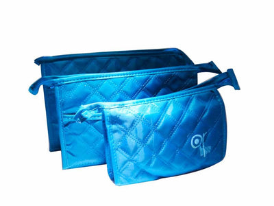 Or Bleu Makeup Pouch