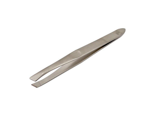 Or Bleu Slant Tip Tweezers (Non-Slip Grip)
