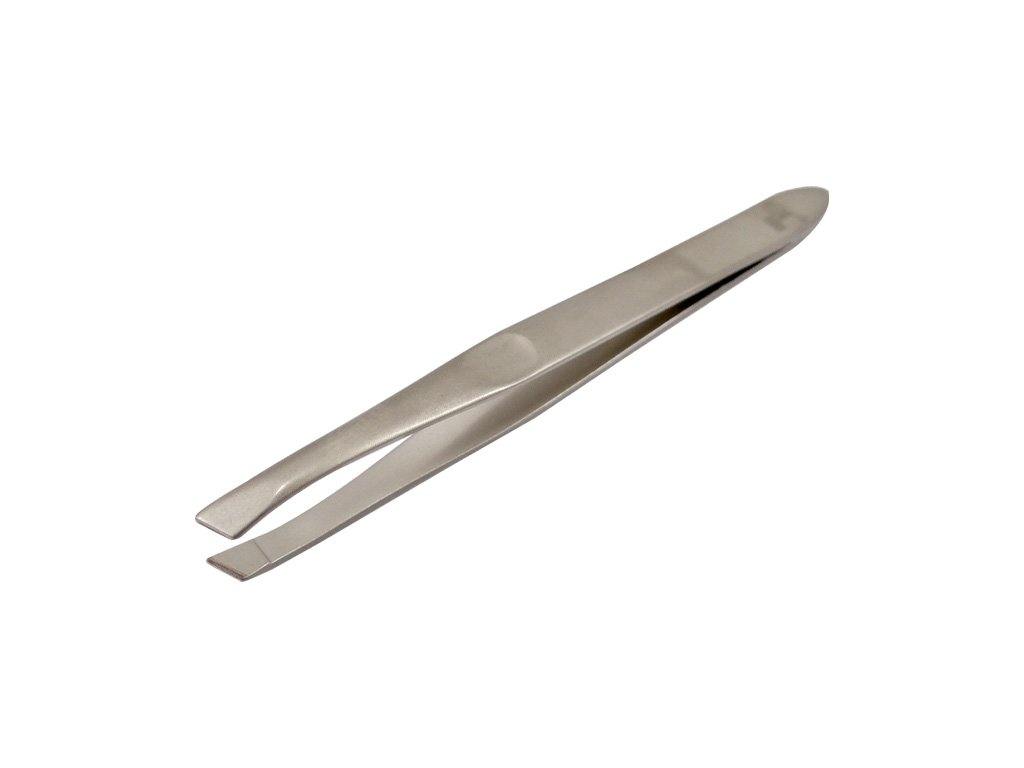 Or Bleu Slant Tip Tweezers (Non-Slip Grip)