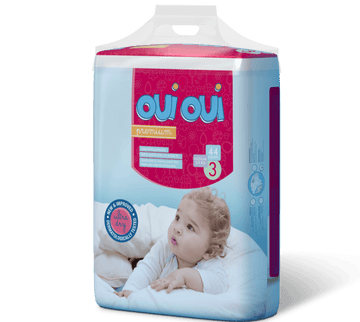 Oui Oui N.3 (5-9Kg) 46Pcs