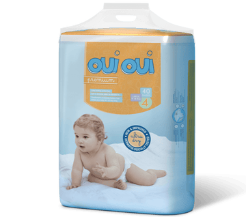 Oui Oui N.4 (9-18Kg) 42Pcs