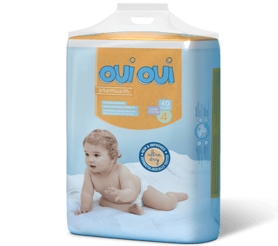 Oui Oui N.4 (9-18Kg) 42Pcs