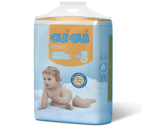 Oui Oui N.4 (9-18Kg) 42Pcs