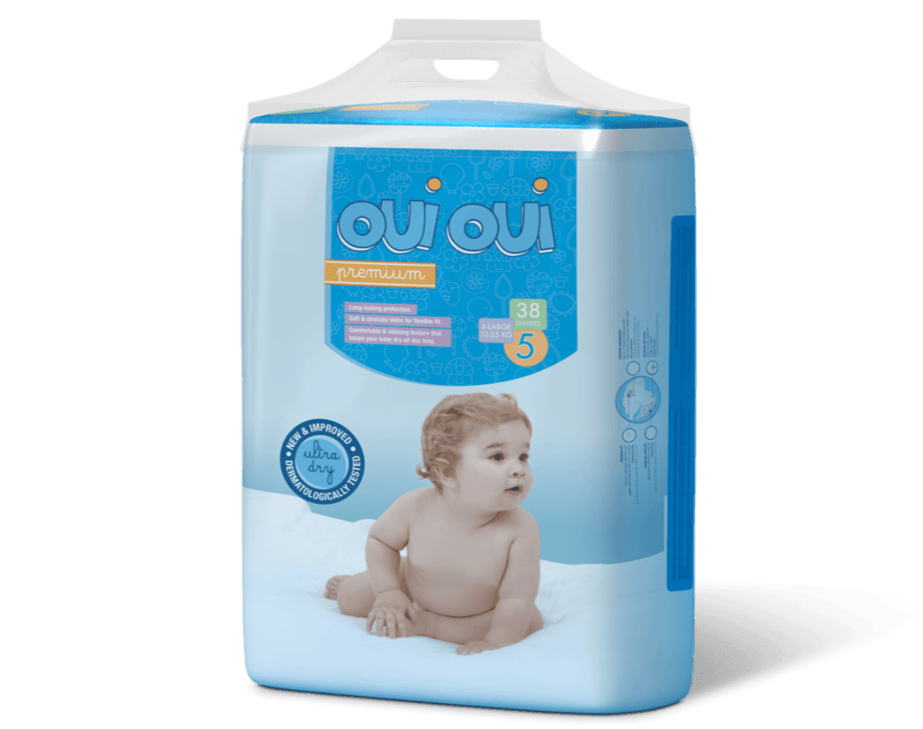 Oui Oui N.5 (12-25Kg) 38Pcs
