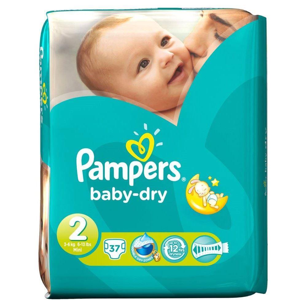 Pampers 2 (3-6Kg) 37 Diapers