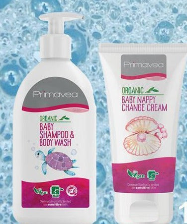 Primavea Baby Shampoo + Nappy Cream