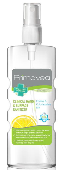 Primavea Clinical Hand & Surface Sanitizer