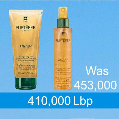 Rene Furterer Bundle  Okara Blond Shampoo + Spray