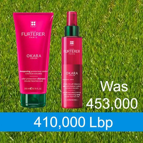 Rene Furterer Bundle  Okara Protect Shampoo + Spray