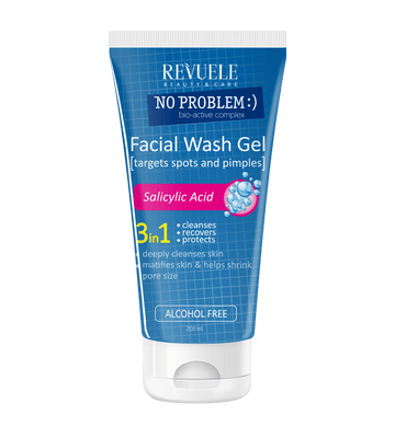 Revuele No Problem Facial Wash Gel Targets Spots And Pimples
