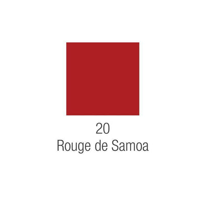 Samoa Never Nude Nail Polish - The Red