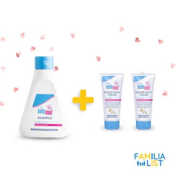 Sebamed Baby Bundle Shampoo And 2 Diaper Cream
