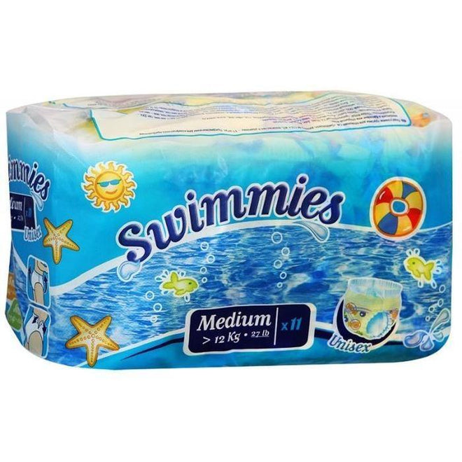 Swimmies Beach Diapers Medium 12+Kg