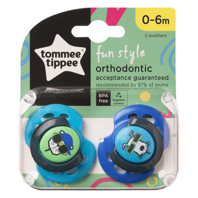 Tommee Tippee Soother Fun Style 0-6m
