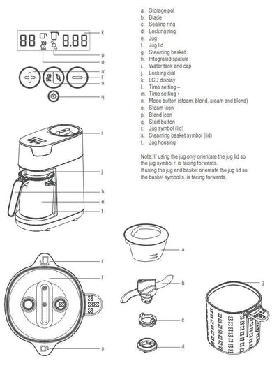 Tommee Tippee Steamer Food Maker