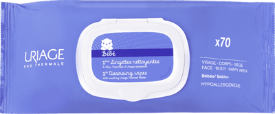 Uriage Baby 1st Cleansing Water Wipes x70