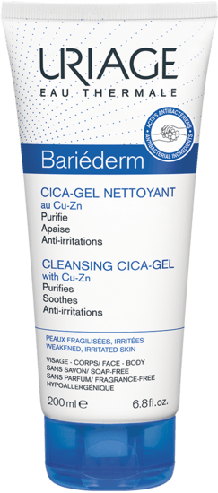 Uriage Bariederm Cica Gel Nettoyant 200Ml