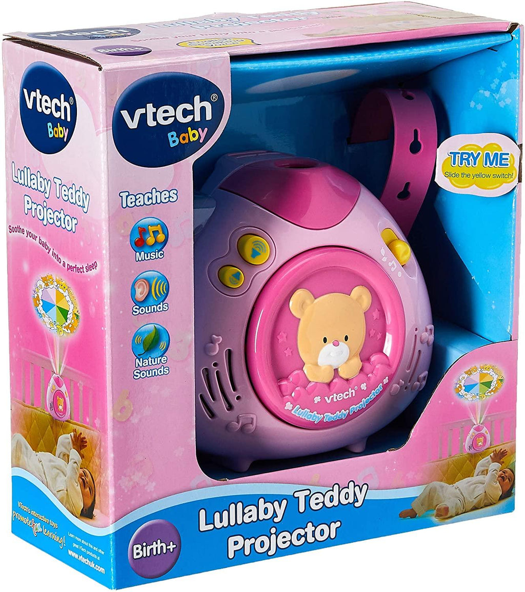 VTech Lullaby Teddy Projector Pink