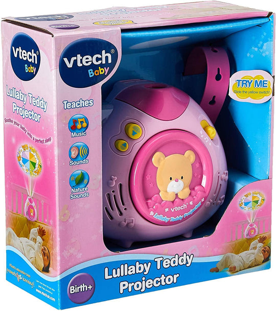 VTech Lullaby Teddy Projector Pink