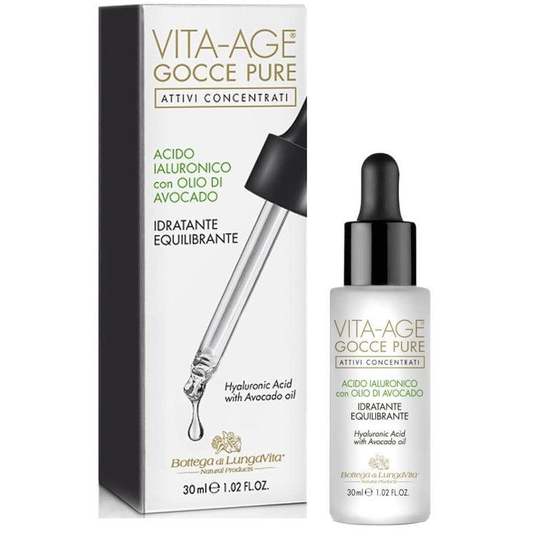 Vita-age Gocce Pure Hyaluronic Acid With Avocado Oil Serum