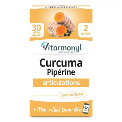 Vitarmonyl Curcuma Piperine Articulations