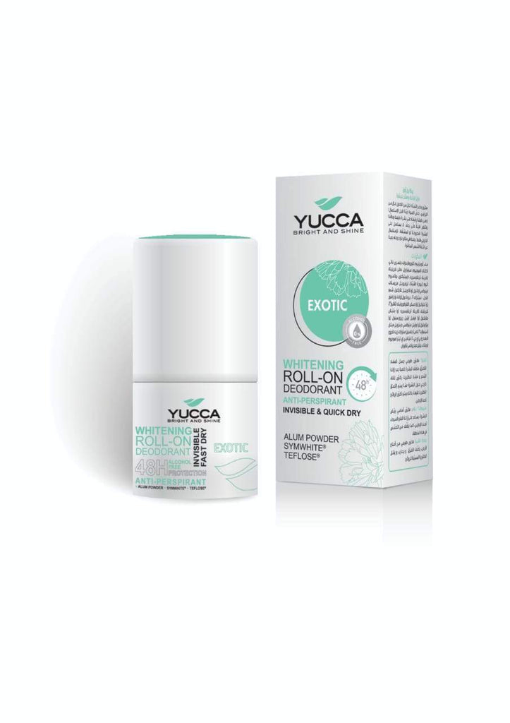 Yucca Whitening Roll-On Deodorant - Exotic