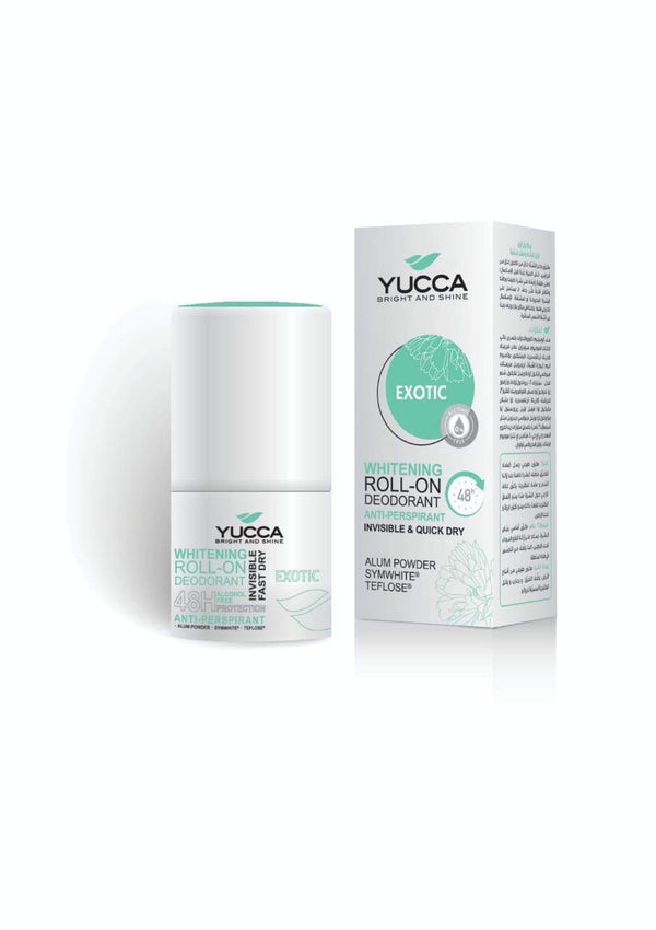 Yucca Whitening Roll-On Deodorant - Exotic