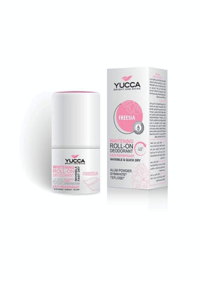 Yucca Whitening Roll-On Deodorant - Freesia
