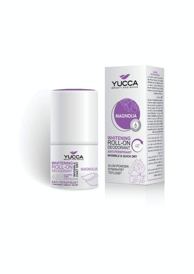 Yucca Whitening Roll-On Deodorant - Magnolia
