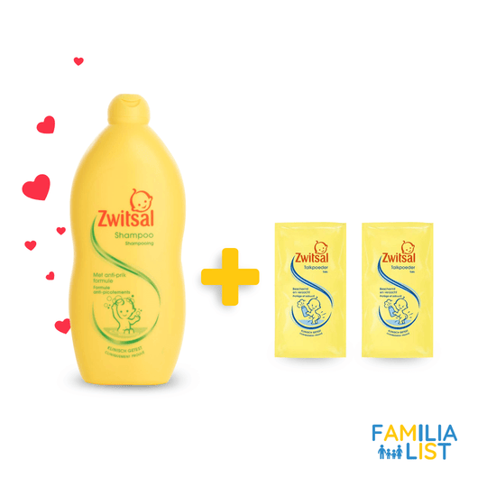 Zwitsal Bundle Shampoo + 2 Talk Powders