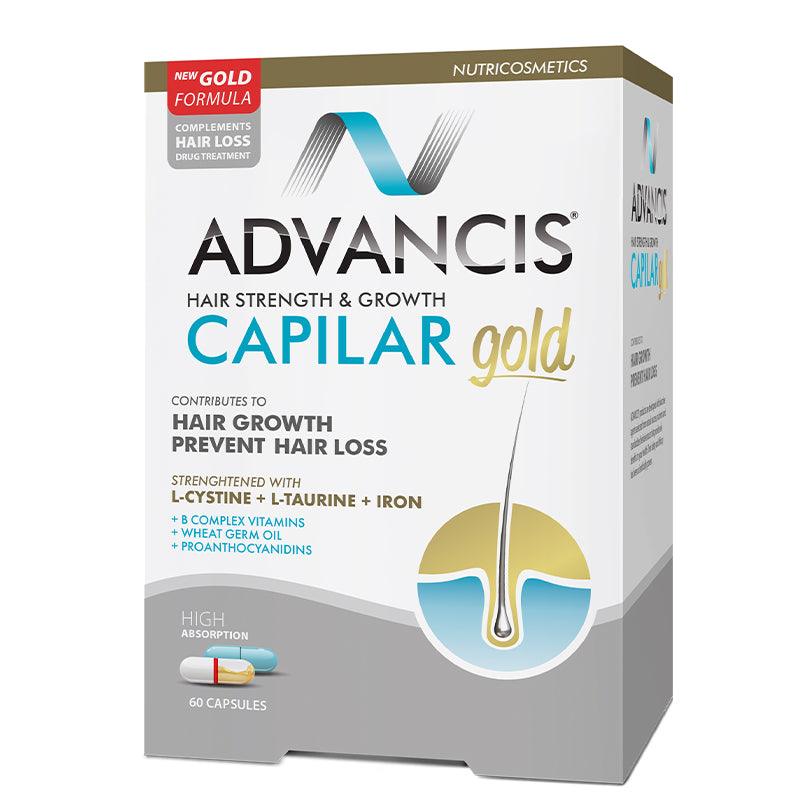 Advancis Capilar Gold 60 Caps - FamiliaList