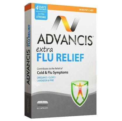 Advancis Extra Flu Relief 10 Caps - FamiliaList