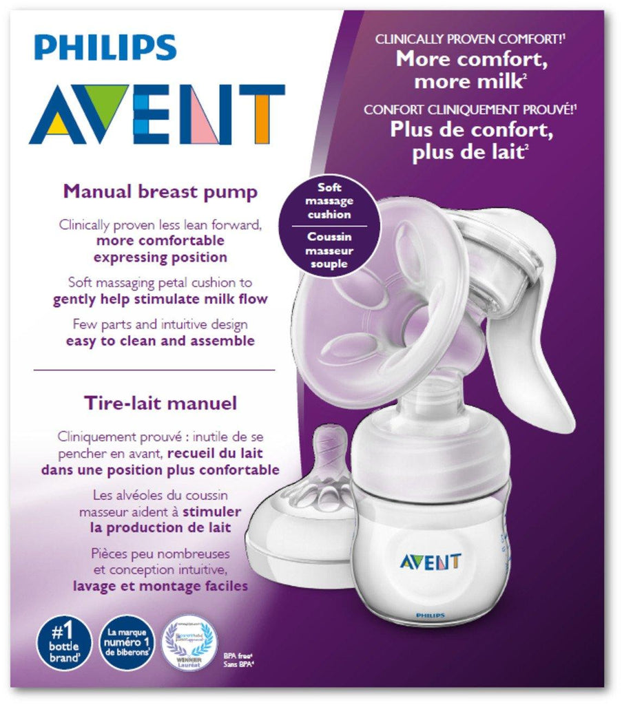 Avent Comfort Manual Breast Pump - FamiliaList