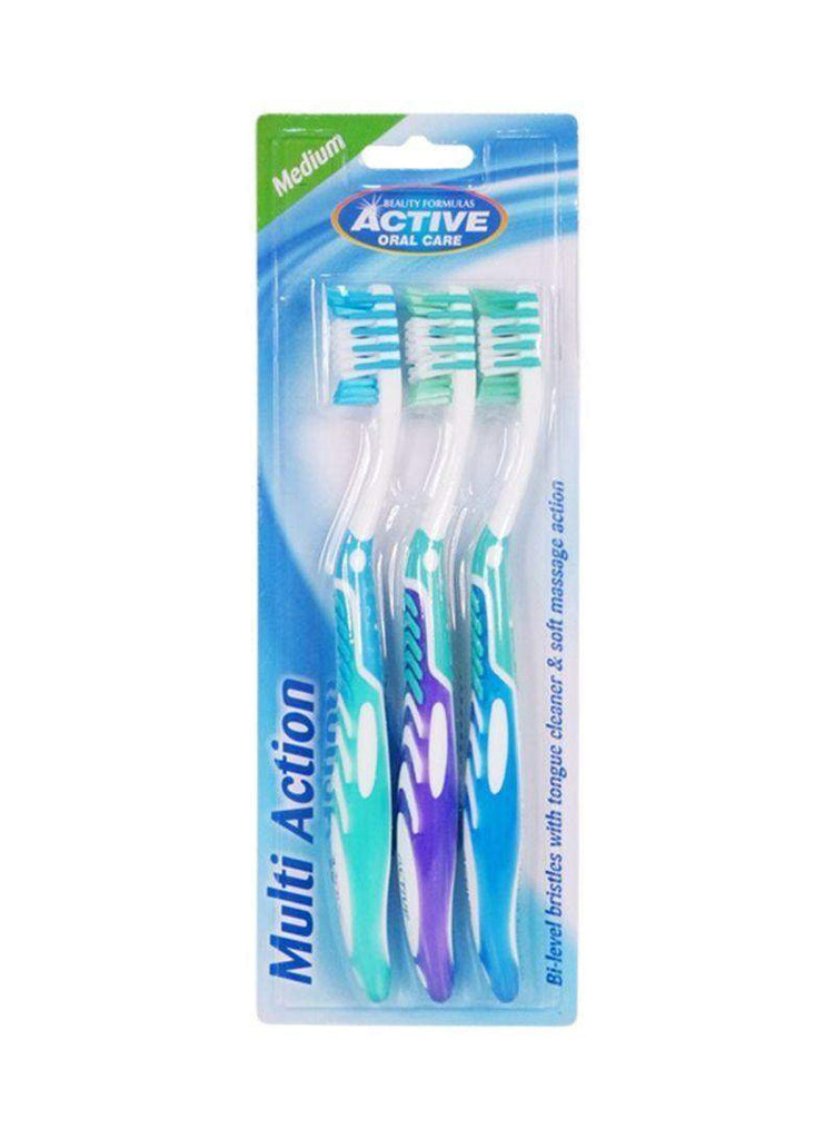 Beauty Formulas Active Multi Action Toothbrush - FamiliaList