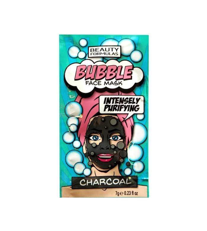 Beauty Formulas Bubble Face Mask Charcoal