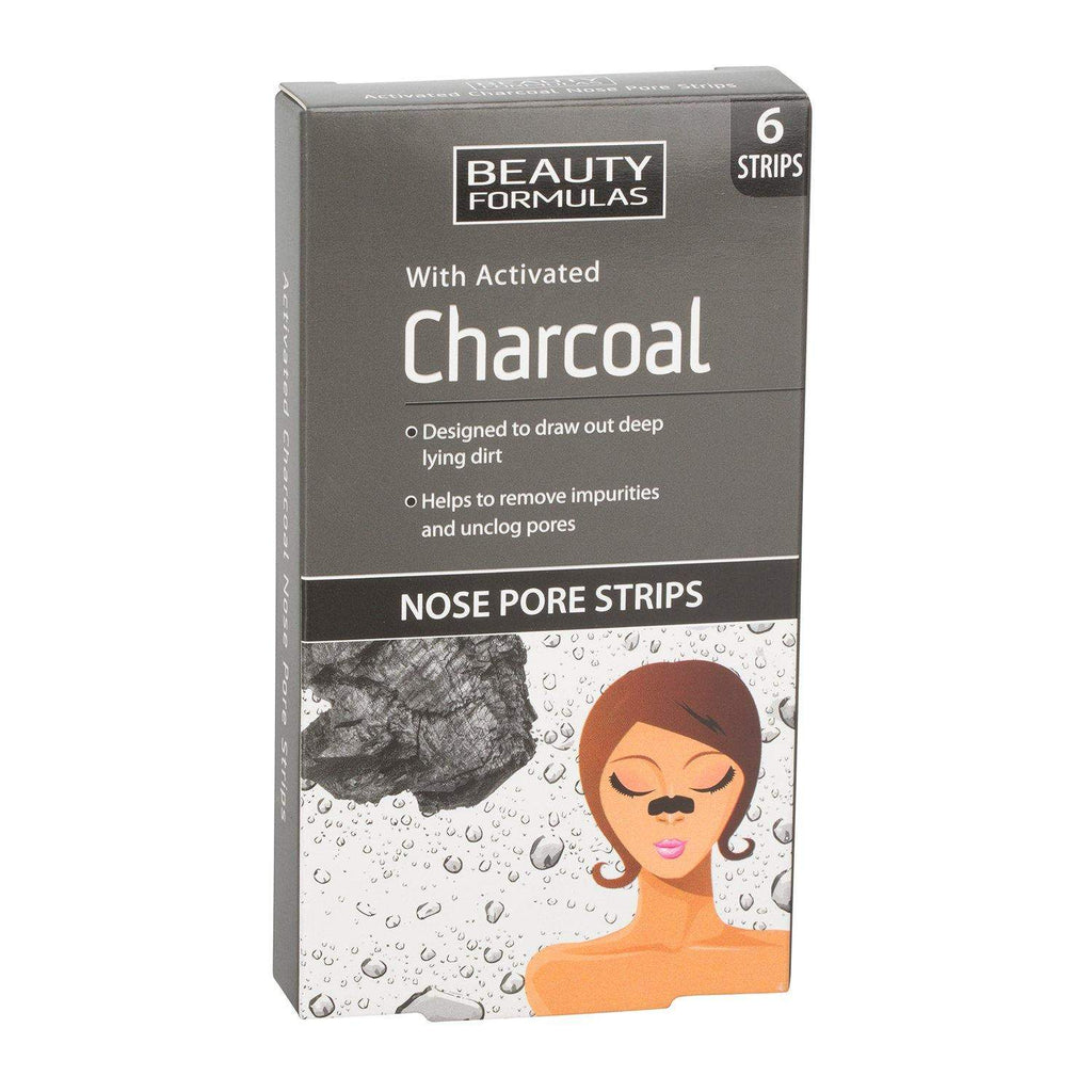 Beauty Formulas Charcoal Nose Pore Strips - FamiliaList