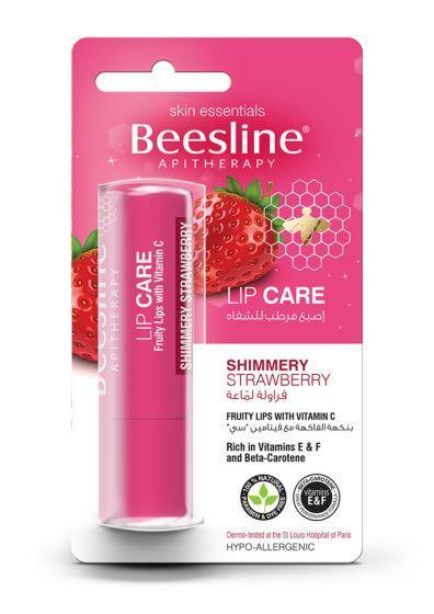 Beesline Lip Care - Shimmery Strawberry - FamiliaList