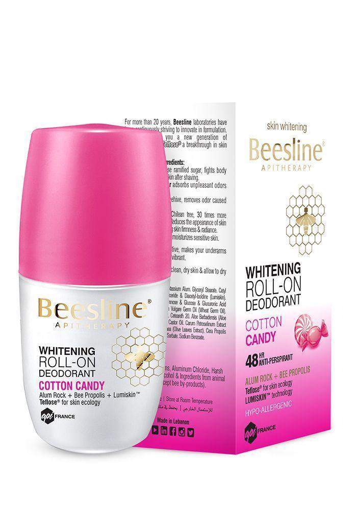 Beesline Whitening Roll-On Deodorant - Cotton Candy - FamiliaList