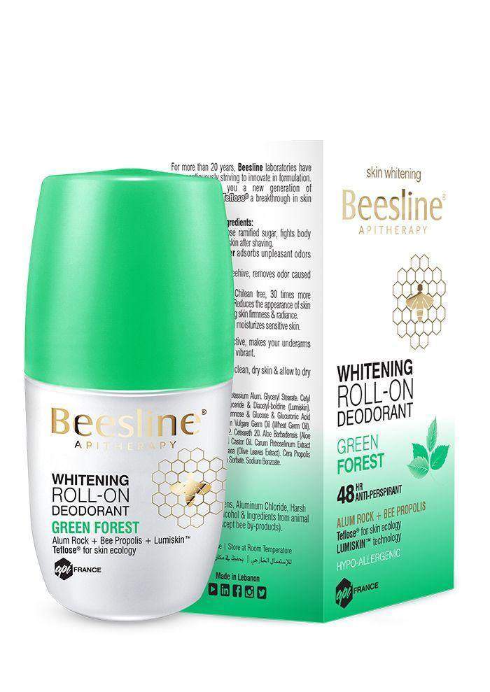 Beesline Whitening Roll-On Deodorant - Green Forest - FamiliaList