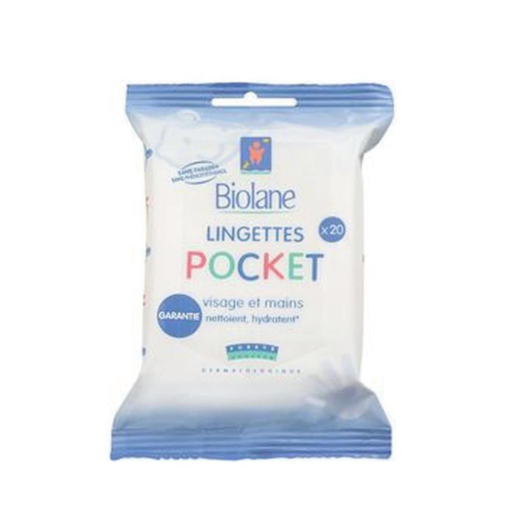 Biolane Lingettes Pocket Visage Et Mains - FamiliaList