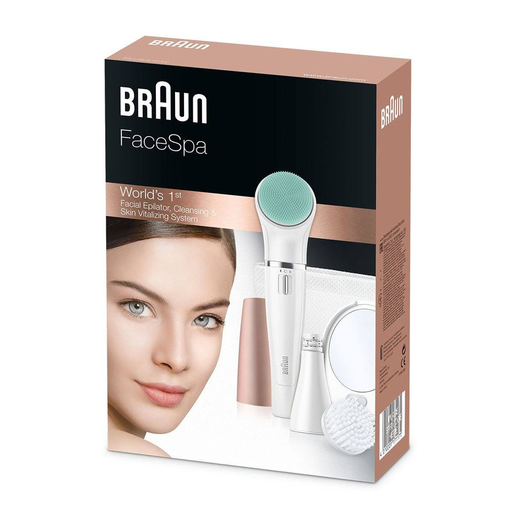 Braun Face Spa Epilator & Face Brush Box 851 - FamiliaList