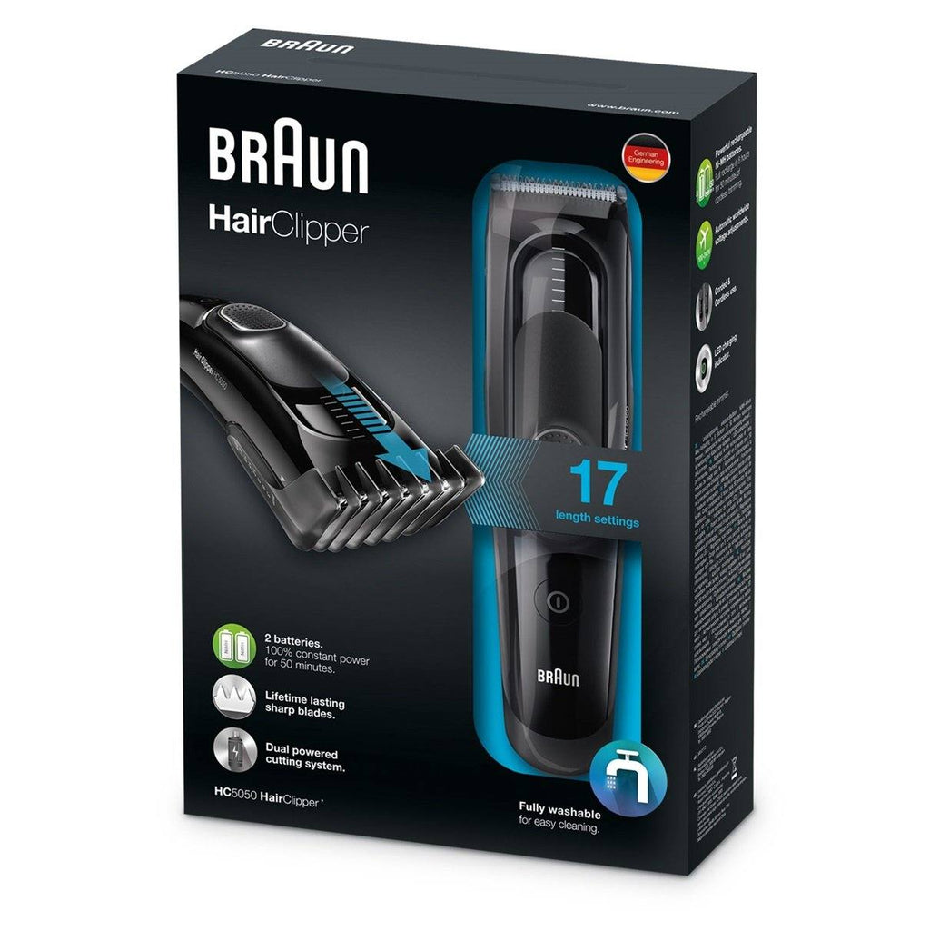 Braun Hair Clipper With 2 Combs Hc5050 - FamiliaList