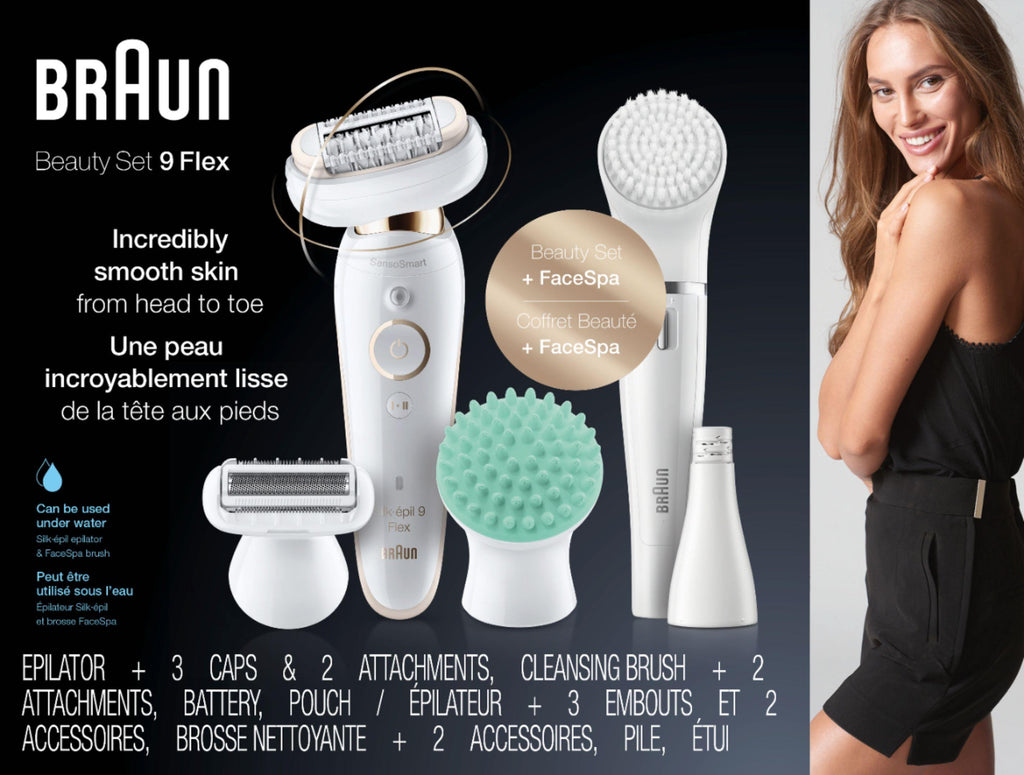 Braun Silk Epil Beauty Set & Face Spa Ses 9300 - FamiliaList