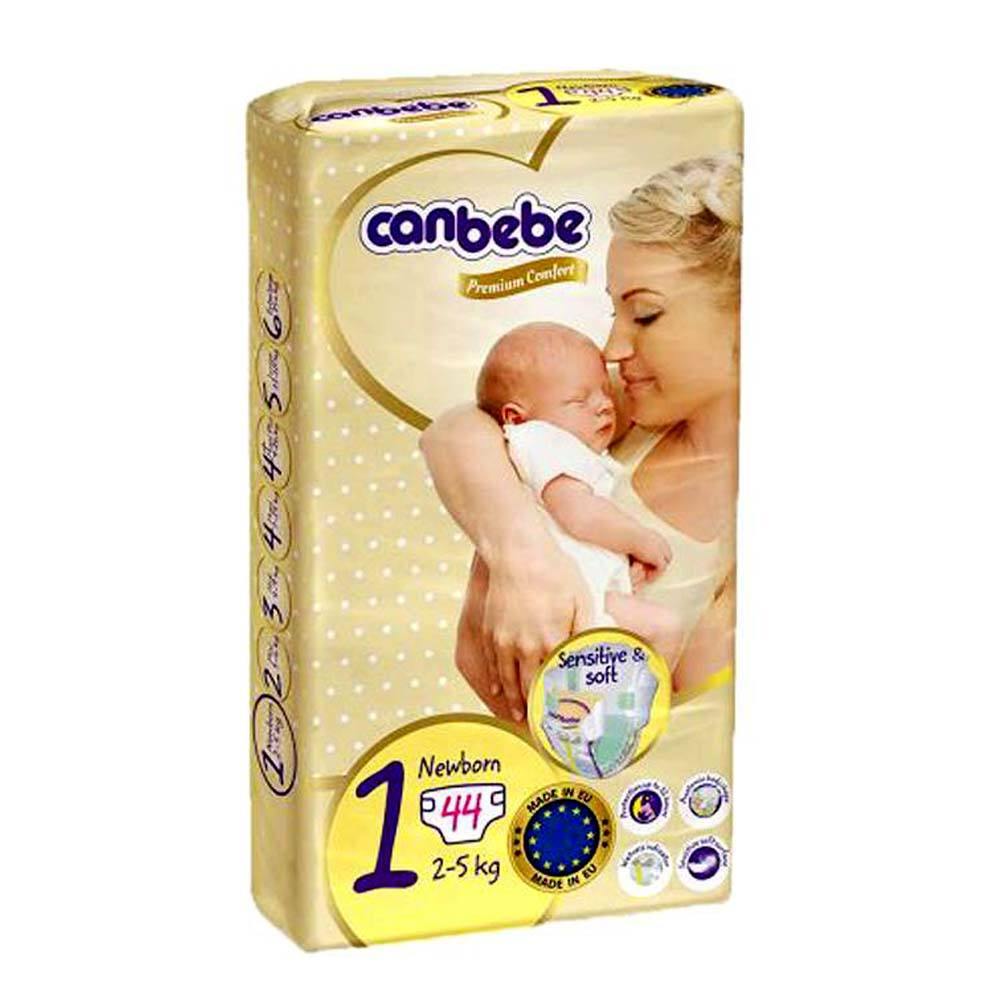 Canbebe Baby Diapers Stage 1 (2-5 kg) 44 Diapers - FamiliaList