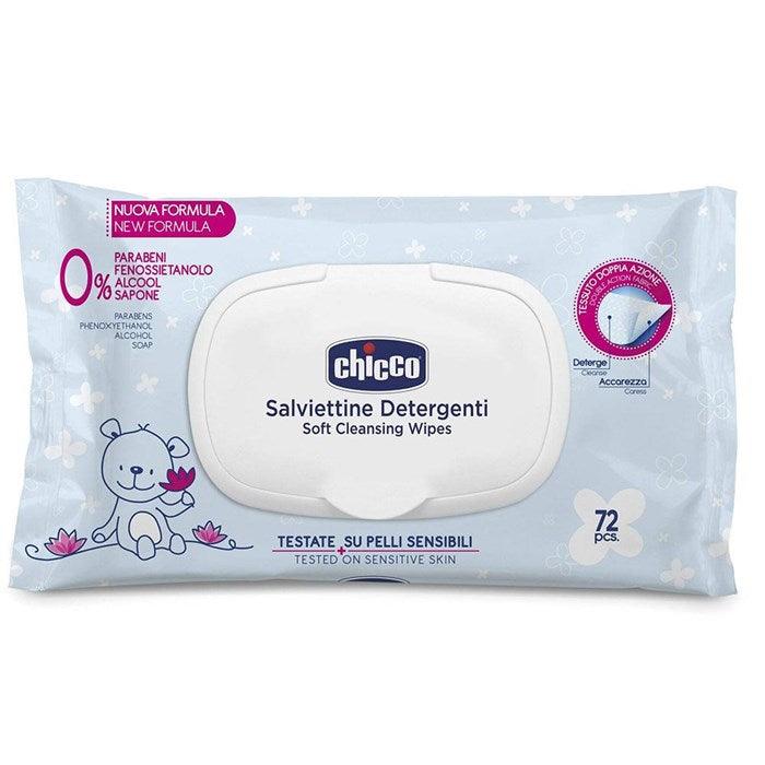 Chicco Cleansing Wipes (72 Pcs) - FamiliaList