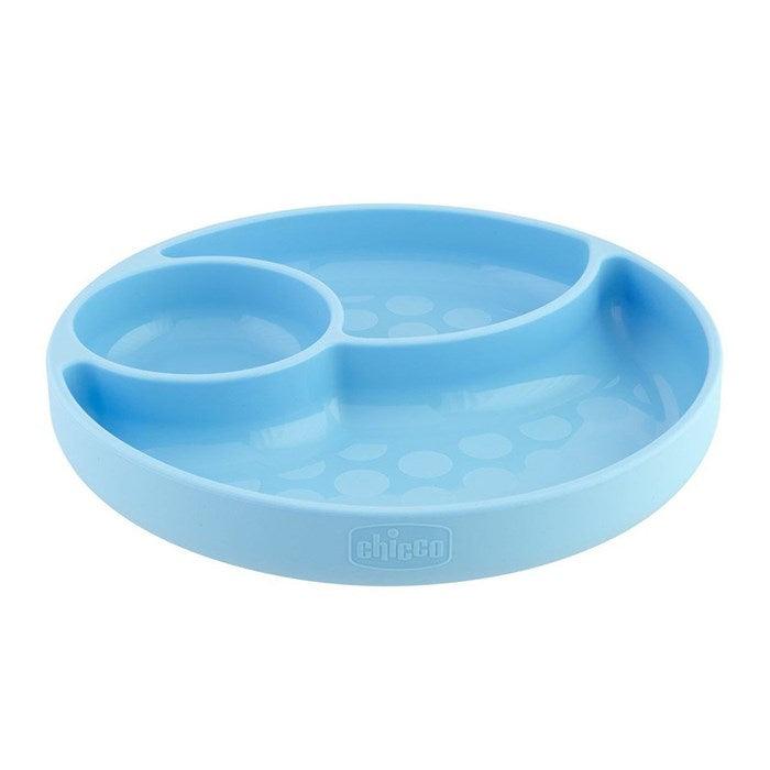 Chicco Easy Menu Silicone Divided Plate - FamiliaList