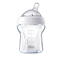 Chicco Glass Bottle Natural Feel (150 ml) - FamiliaList